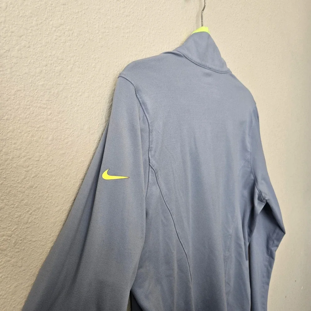 Nike Golf Florida Gators Mens Gray‎ Dri-Fit Quarter Zip Pullover NCAA, Large